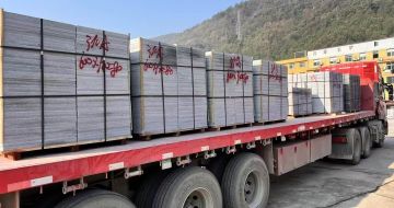 深圳 芝麻灰地铺石出货日常