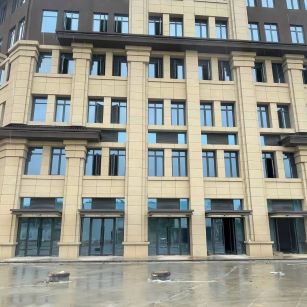 深圳 黄金麻花岗岩荔枝面小区外墙干挂