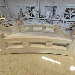 深圳 芝麻灰花岗岩异形加工-拱桥，石桥