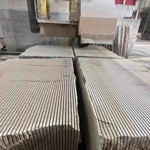 深圳 车间生产日常，黄金麻白麻花岗岩