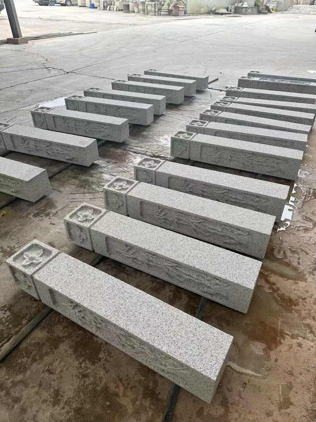 深圳 白麻方柱雕花防水