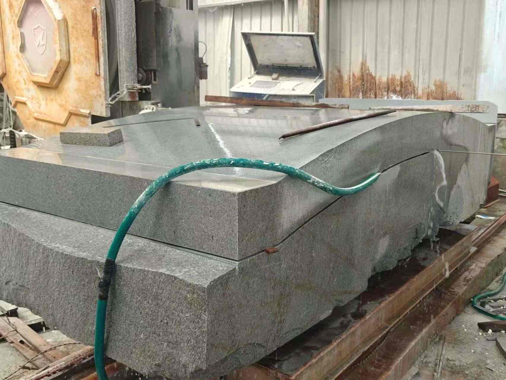 深圳 芝麻灰异型加工-拱桥