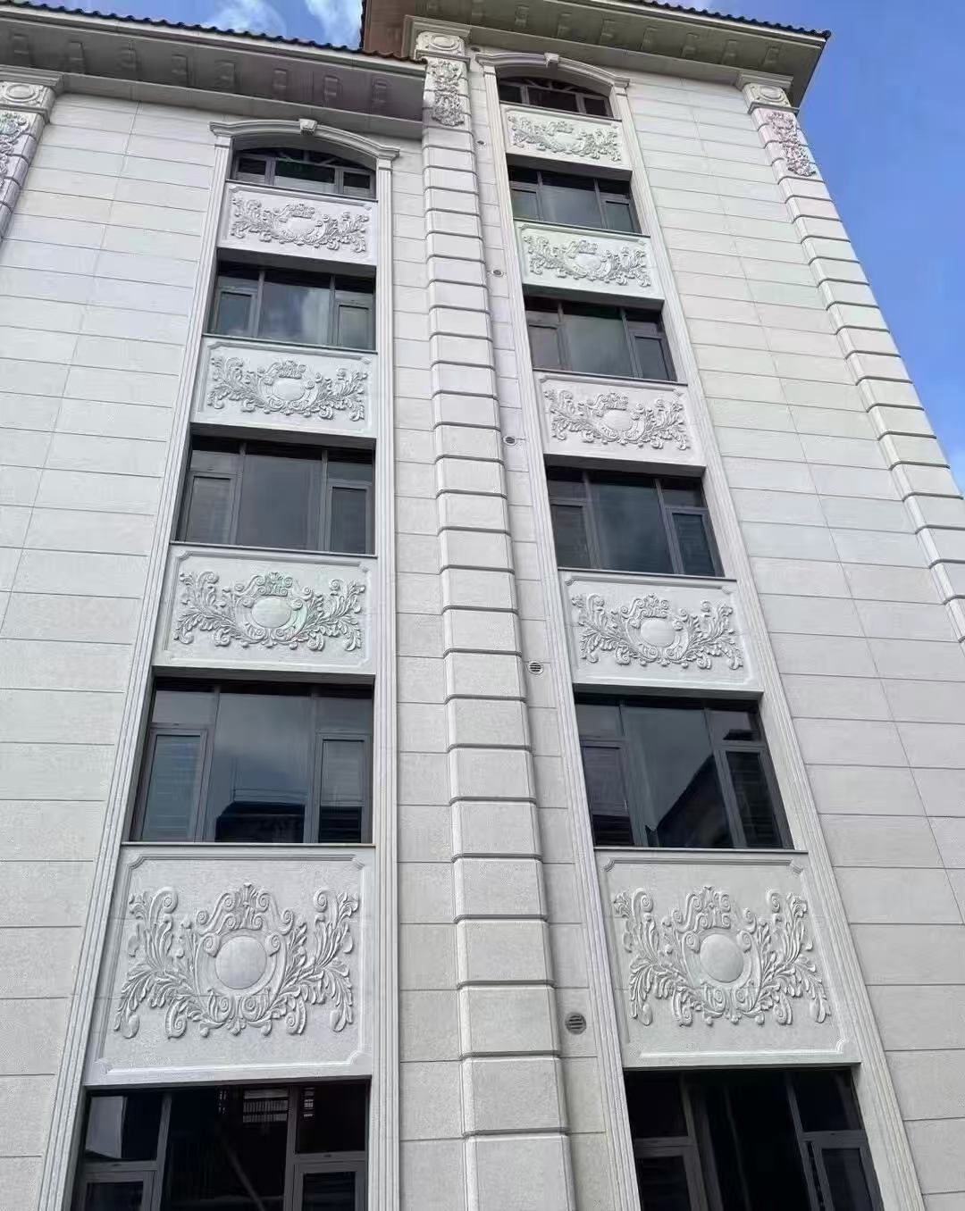 深圳 白麻荔枝面花岗岩别墅外墙干挂