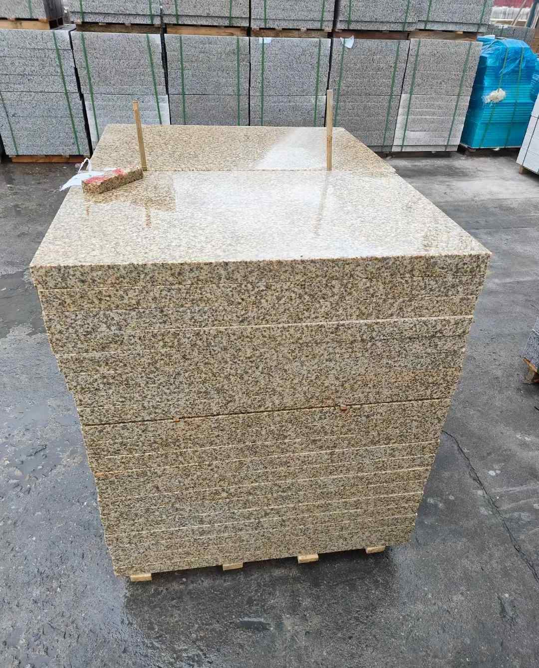 深圳 湖北黄金麻花岗岩石材荔枝面外墙石材