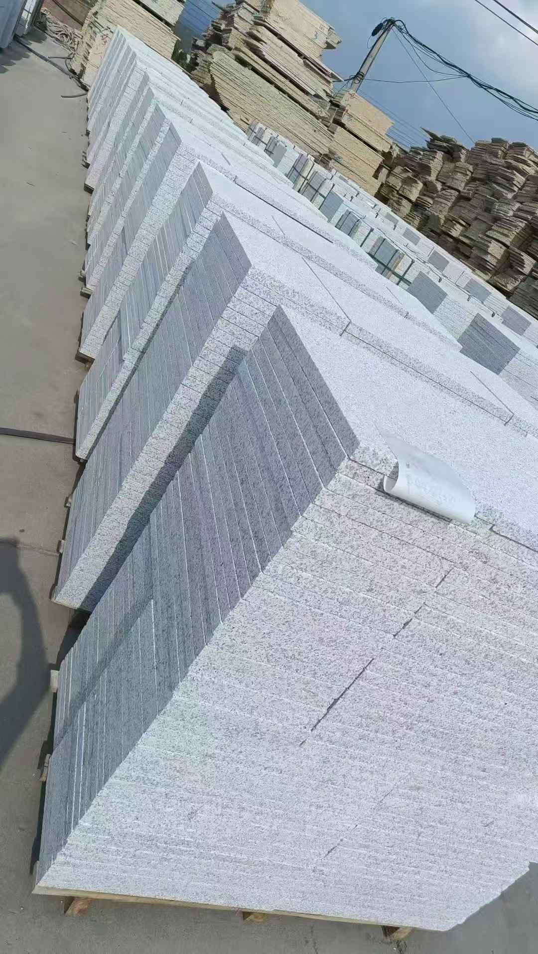 深圳 白麻荔枝面花岗岩地铺石