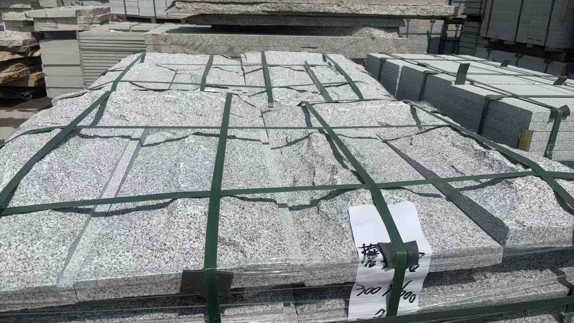 深圳 芝麻白蘑菇石成品