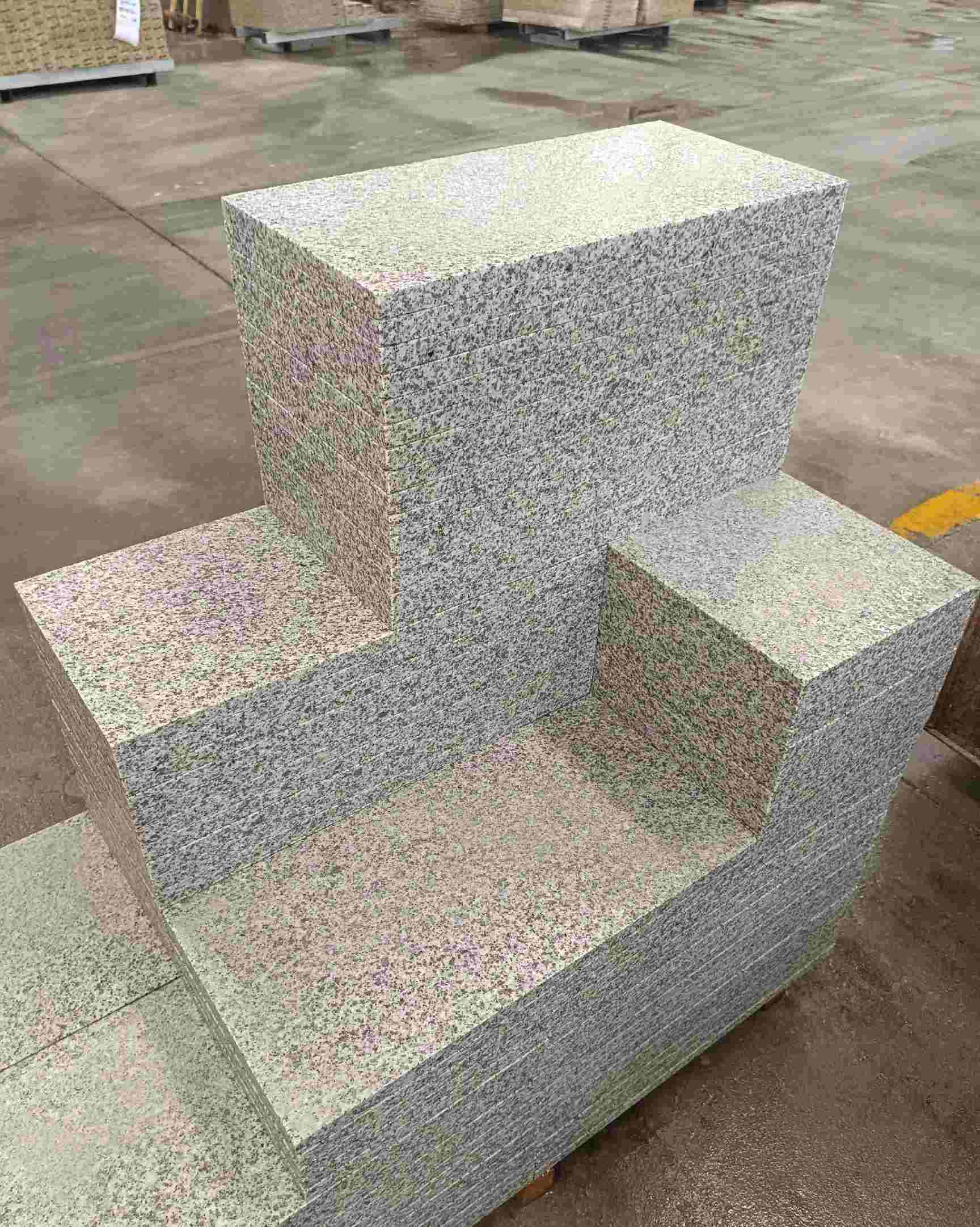 深圳 白麻花岗岩荔枝面地铺石